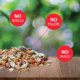 thumbnail image 2 of Bird Seed Lyric Woodpecker Wild, sin residuos, frutos secos y fruta, 2,27 kg, 2 of 8