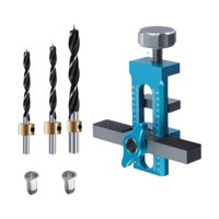 Ioensy - Herramienta De Posicionamiento Para La Instalación De Puertas De Gabinetes Para Construcción, Mejoras Del Hogar, Color Azul