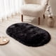 thumbnail image 4 of REGALWOVEN Alfombra de Área Suave y Peluda, Alfombras de Dormitorio Ultra Esponjosas, Alfombra Peluda Antideslizante para Habitación, Guardería, Piso al Lado de la Cama Negro 32" x 20", 4 of 6