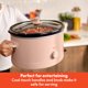 thumbnail image 5 of Slow Cooker BELLA 6.0L EverGood, revestimiento cerámico antiadherente, 5 of 7