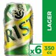 thumbnail image 1 of Cerveza Lager Latas Pack, 1 of 3