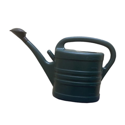 Magideal - Regadera De Boca Larga, Regadera De Jardín, Herramientas De Jardinería, Regadera Moderna Para Jardín, Flores, Verduras, De Interior Verde Oscuro 5L