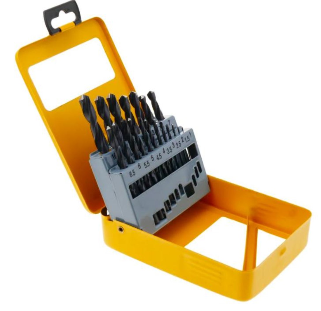 Tolsen - Brocas Para Acero Juego 19 Piezas