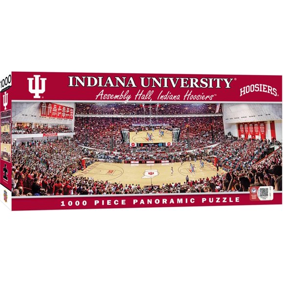 Puzzle Masterpieces NCAA Indiana Hoosiers, 1000 unidades, 33 x 99 cm