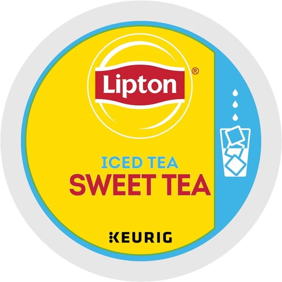 Tea Lipton Sweet Iced Tea, cápsulas K-Cup, 22 unidades