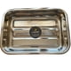 thumbnail image 2 of Fuente Rectangular Con Azas Acero Inoxidable Cuiner 35cm, 2 of 3