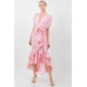 thumbnail image 3 of Vestido Midi con Volantes y Lazo en la Cintura, 3 of 5