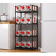 thumbnail image 2 of Estante Organizador Baño Cocina Sala Multifuncional Negro, 2 of 3