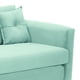 thumbnail image 4 of Sofa New Retro 3CG Felpa 01 Verde Agua, 4 of 6
