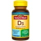 thumbnail image 1 of Suplemento de vitamina D3 de la naturaleza, 10000 UI, 60 cápsulas blandas, 1 of 3