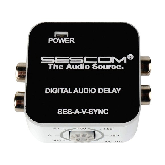 Corrector de sincronización labial A/V Sescom SES-A-V-SYNC