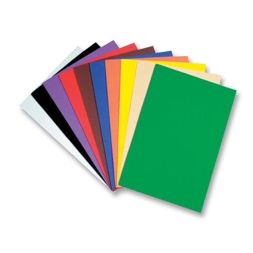 Sábanas de espuma Pacon Wonderfoam de 12 x 18 cm, 10 colores, para manualidades