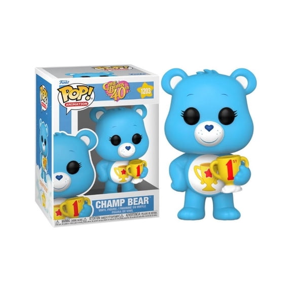 Pop Care Bears 40th Anniversary Champ Bear 1203
