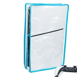Funda Protectora Aaronmei Ps5 Slim Transparente-Azul