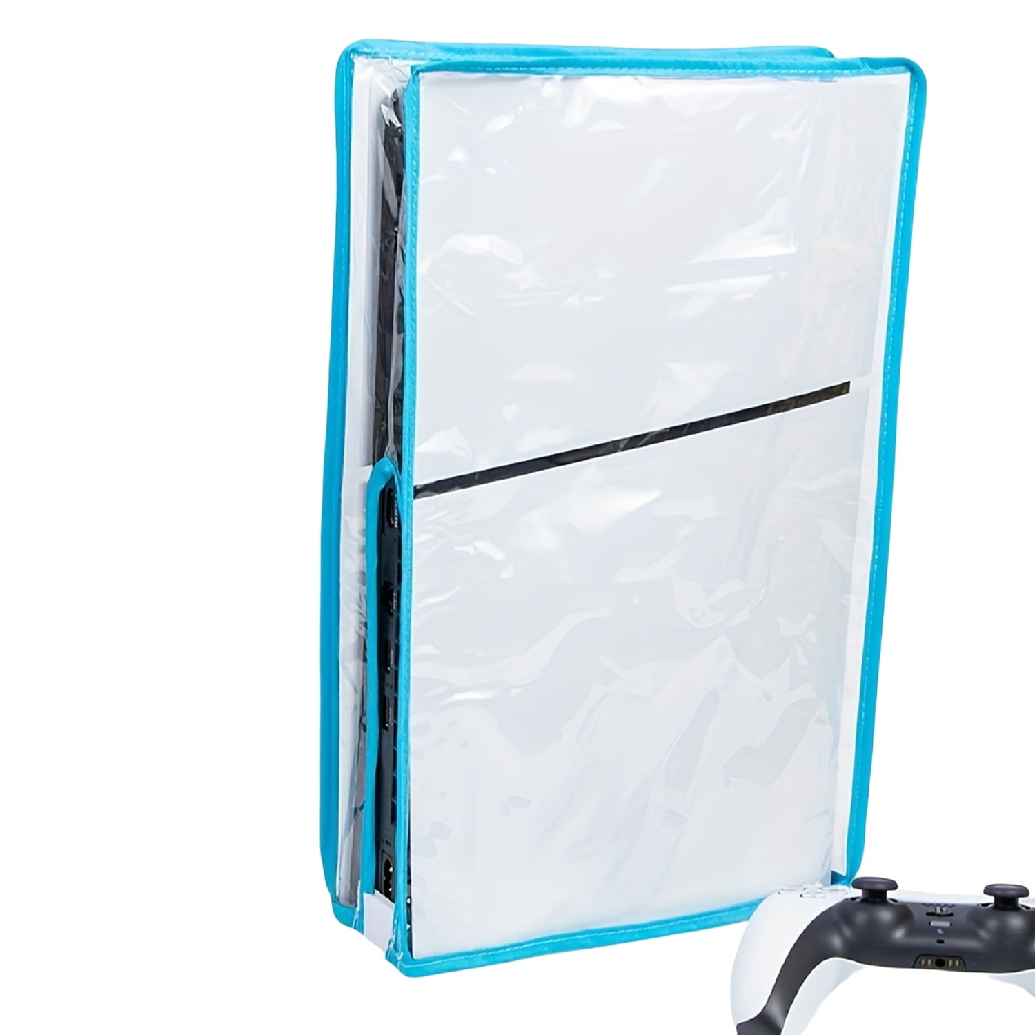 Funda Protectora Aaronmei Ps5 Slim Transparente-azul