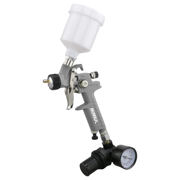 Pistola de Spray NuMax 0,8 mm HVLP con Copa de Plástico de 125 cc