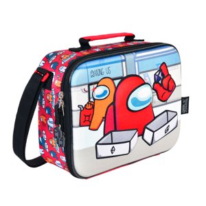 Among Us - Lonchera Original Rojo Infantil