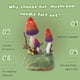 thumbnail image 2 of Kit de fieltro con agujas Yizzvb Mushroom para principiantes con suministros, 2 of 3
