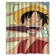 thumbnail image 1 of Cortina de ducha de anime de una pieza, juego de cortina de baño con ganchos, tamaño 60 x 72 pulgadas, 1 of 3
