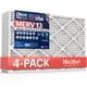 thumbnail image 1 of Filtro de aire BNX TruFilter 16x25x1 MERV 13 para horno AC (paquete de 4), 1 of 8