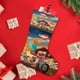thumbnail image 4 of Primos Tema: Calcetines de Navidad, fino lino blanco para colgar en escaleras y chimenea, decoración navideña para el hogar, regalo de Navidad.54cm×38cm, 4 of 5