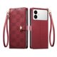 thumbnail image 1 of Funda Billetera con Cierre para [samsung galaxy S26 Edge] con Tarjetero, Soporte y Correa de ManoRojo, 1 of 5