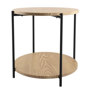 Urban Products - Mesa 55X40 Cm Metal Mdf Negro