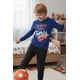 thumbnail image 3 of Pijama Niño Algodón Estampado Football azul 12, 3 of 8