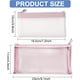 thumbnail image 2 of 6 piezas transparente lápiz bolsa súper suave malla pluma bolsa bolsa con cremallera impermeable multicolor lápiz caso portátil TPU bolsa de almacenamiento viaje papelería bolsa de maquillaje mujeres, 2 of 7