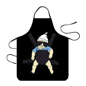 Estoykuku - Delantal Cocina Divertido Hangover Baby Carlos