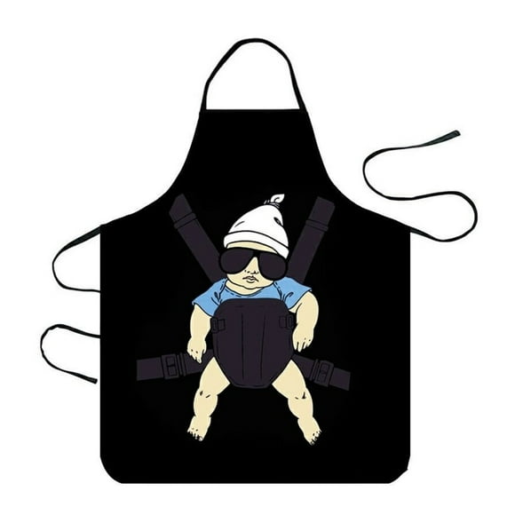 Delantal Cocina divertido Hangover Baby Carlos
