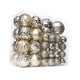 thumbnail image 1 of 46 Bolas Navideñas Para Hacer Tú Mismo, Adornos Para árbol De Navidad Para Bodas, Compromisos, Interior, Champán, 1 of 3