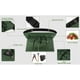 thumbnail image 3 of Deldelal de jardinería, Deldelales de jardín con bolsillos y bolsa de cordón, bolsa de delantal de recolección de cosecha de almacenamiento de frutas para mujeres y hombres, 3 of 3
