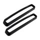 thumbnail image 3 of Reemplazo Confiable De Rejilla De Radiador De 2 Piezas Para Dodge Challenger 2015-2024 Negro, 3 of 5
