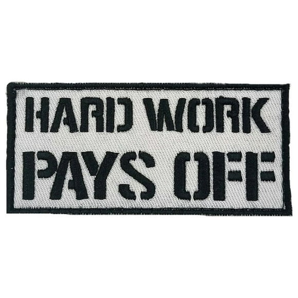 Parche Hard Work Pays Off