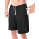 thumbnail image 1 of Shorts deportivos NY Threads de secado rápido y ligeros, negro, XL, 1 of 6