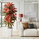 thumbnail image 2 of Árbol artificial TNGGNT 150 cm Dracaena de seda con maceta blanca, 2 of 9