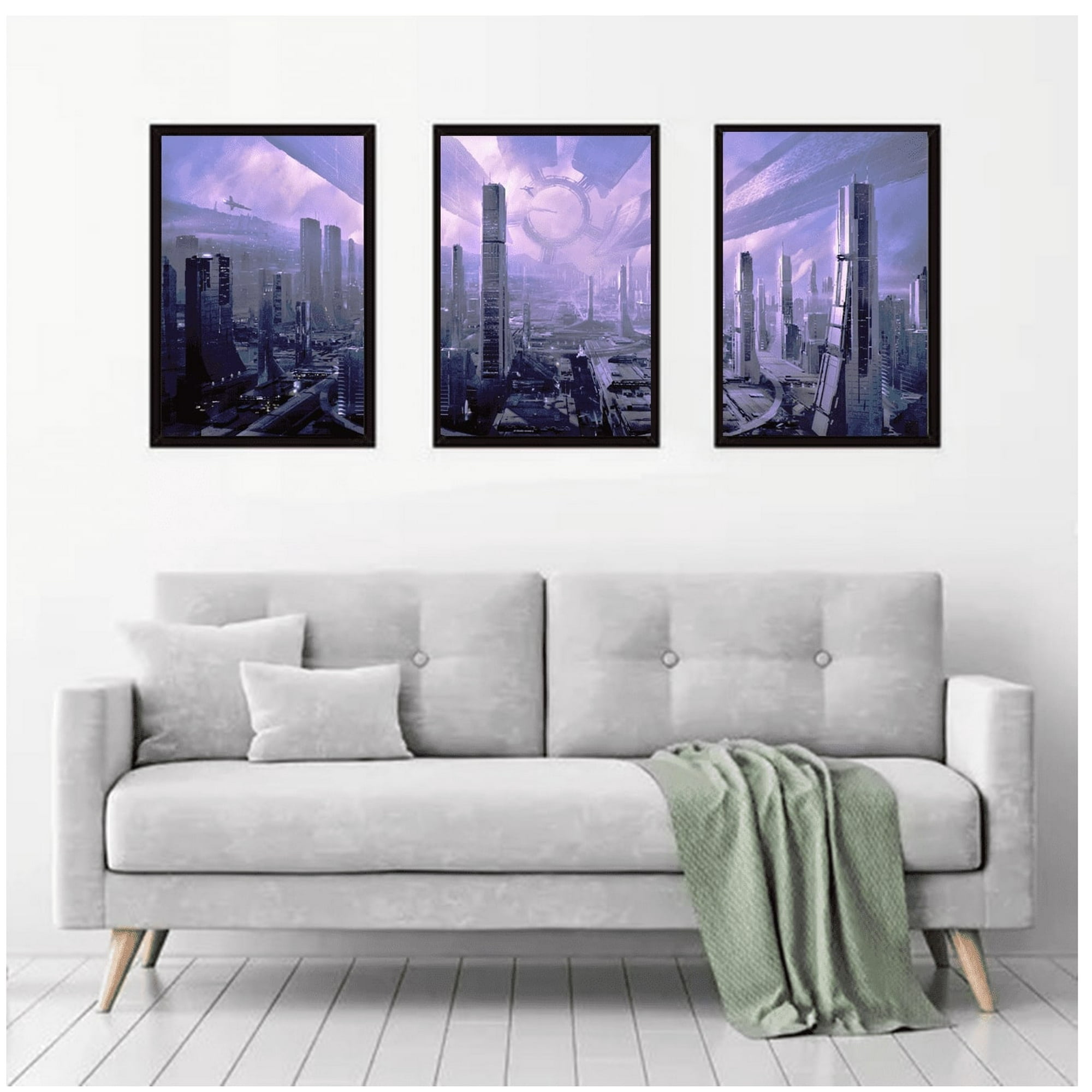 Genérico - Cuadros Decorativos Portada Deltarune Pack X 3 Uds 35x50 Cm C/u