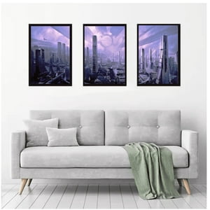 Genérico - Cuadros Decorativos Portada Deltarune Pack X 3 Uds 35X50 Cm C/U