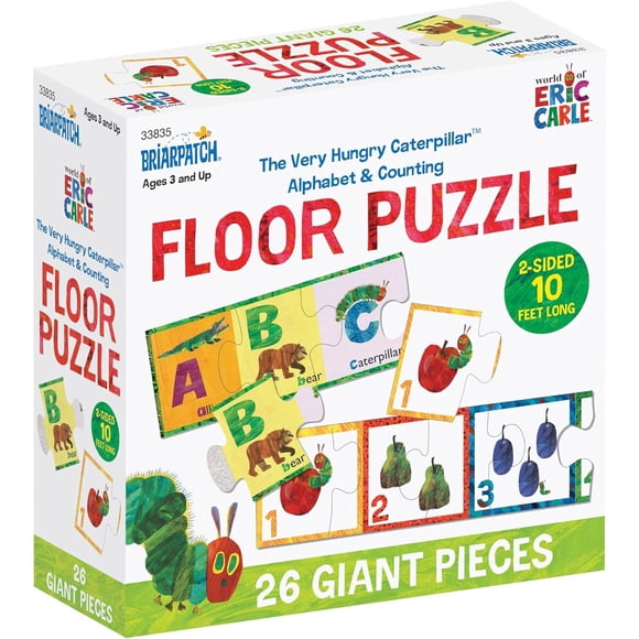 Puzzle de Piso Briarpatch Eric Carle 26 Piezas 2 Caras