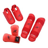 Ioensy - Guantes De Boxeo, Espinilleras, Equipo De Combate Para Taekwondo, Sanda Y Mma Xl