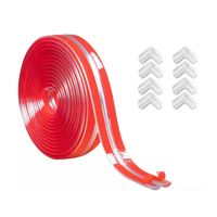 Genérico - Protector Transparente Borde Esquina Para Mesa Muebles 600Cm