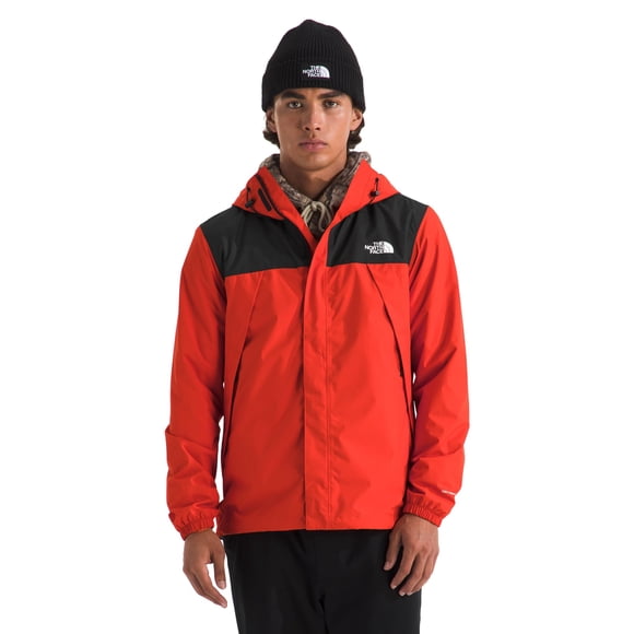 Chaqueta The North Face Antora para hombre, impermeable, color rojo lava
