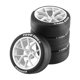 thumbnail image 5 of 4 Uds RC Car Rally Drift Neumáticos Resistentes Al Desgaste Para XV01 Escala 1:10 RC Touring Car Blanco, 5 of 5