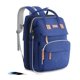 thumbnail image 1 of Mochila Pañalera ISMGN 25L Azul con Estación de Cambio, 1 of 7