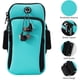 thumbnail image 4 of Bolsa de brazo para teléfono, brazalete multifuncional para deportes al aire libre: porta identificación, tarjetero, llaves, teléfono móvil o más, brazalete con doble bolsillo para correr, caminar, se, 4 of 7