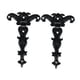 thumbnail image 5 of Bisagras De Puerta De Estilo Vintage De 2 Piezas Para Oficina En Casa Hotel Negro, 5 of 6