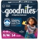 thumbnail image 1 of Ropa interior nocturna GoodNites para niñas, talla S/M, 19-31 kg, 14 unidades, 1 of 8