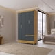 thumbnail image 1 of Clóset Ideal 4 Puertas 2 Cajones Gris, 1 of 3