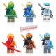thumbnail image 1 of Paquete combinado de minifiguras LEGO NINJAGO Core Lloyd Jay Kai Cole Zane, 1 of 5